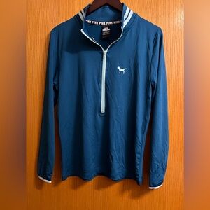 Victorias Secret Pink Ultimate long sleeve pullover zip